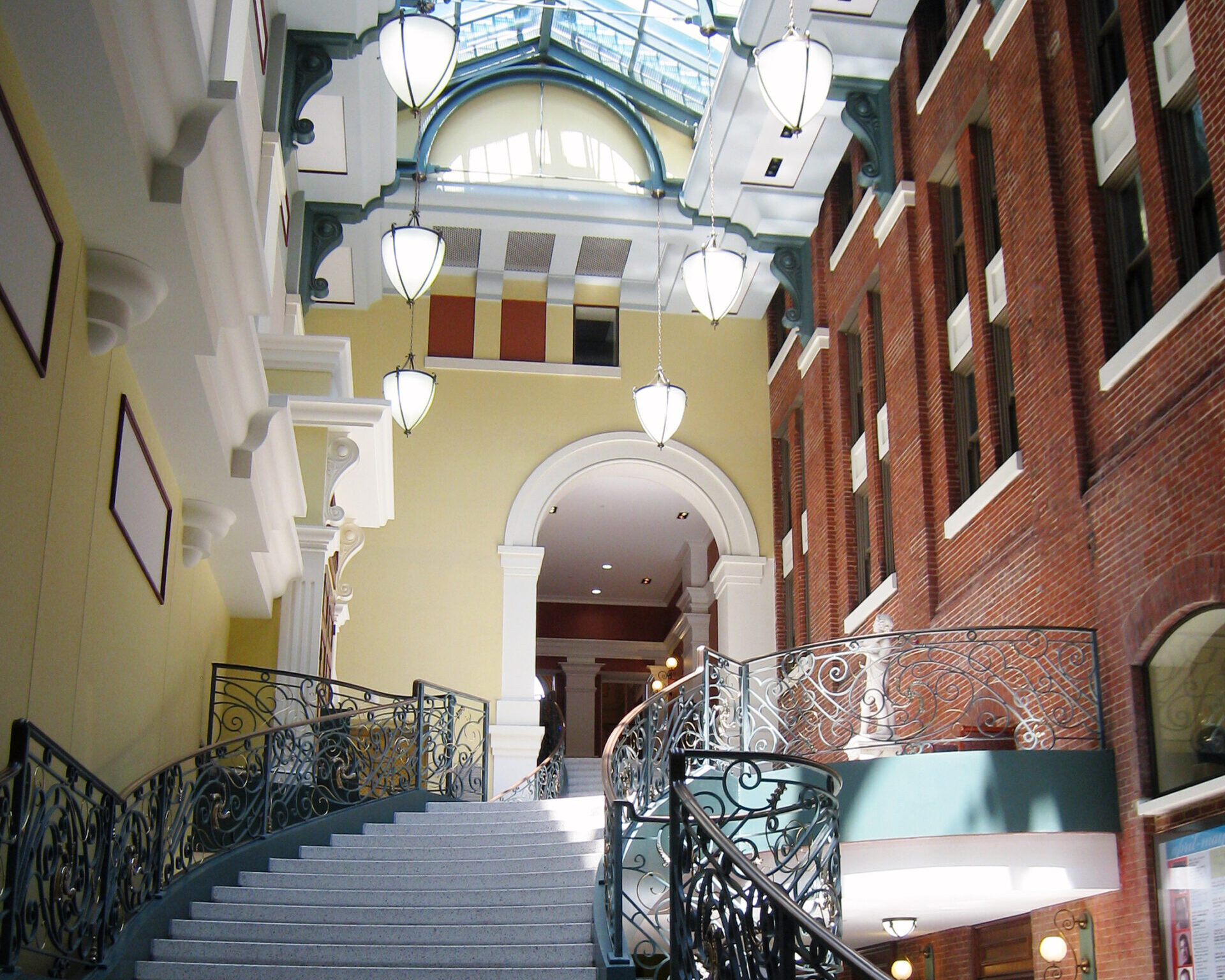 Stairway inside Peabody